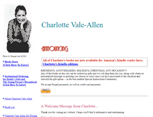 Tablet Screenshot of charlottevaleallen.com